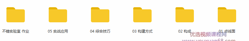 不错实验室:从零开始平面设计目录