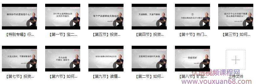 宝二爷区块链投资实训课(完结)目录