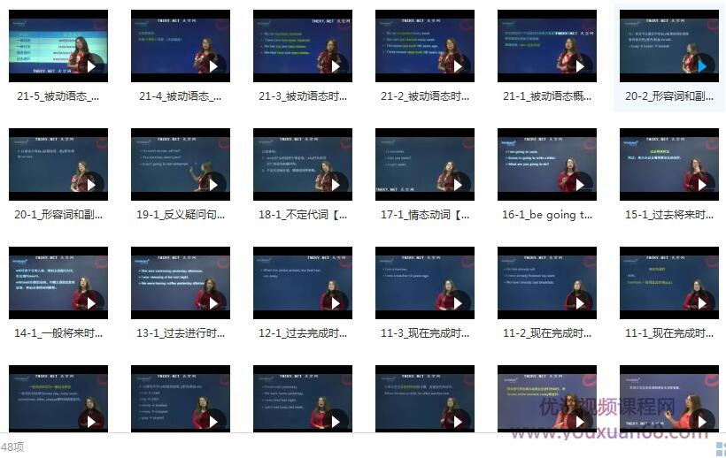 �����Ӣ���﷨������Ƶ�γ�����Ŀ¼